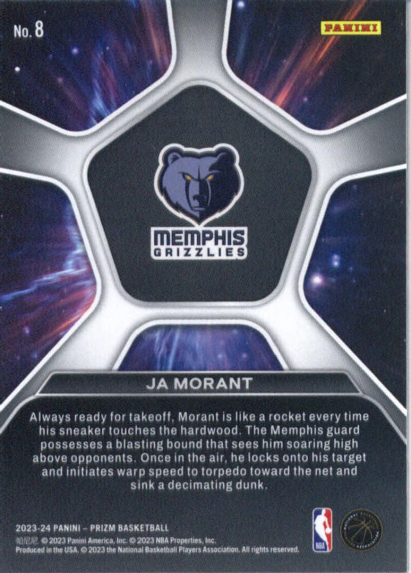 prizm 75th logo ja morant SSP ケースヒット 2024-25 NBA Panini JA Morant Glitter Prizm! Ultra Rare SSP